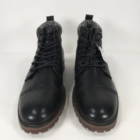 NWOB LA MILANO THOMAS GENUINE LEATHER Cap Toe Lace Up Casual Oxford Boots B51573 main image 13